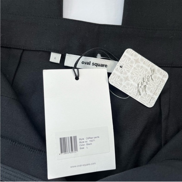 Oval Square Pants Black Large NEW - Picture 6 of 6